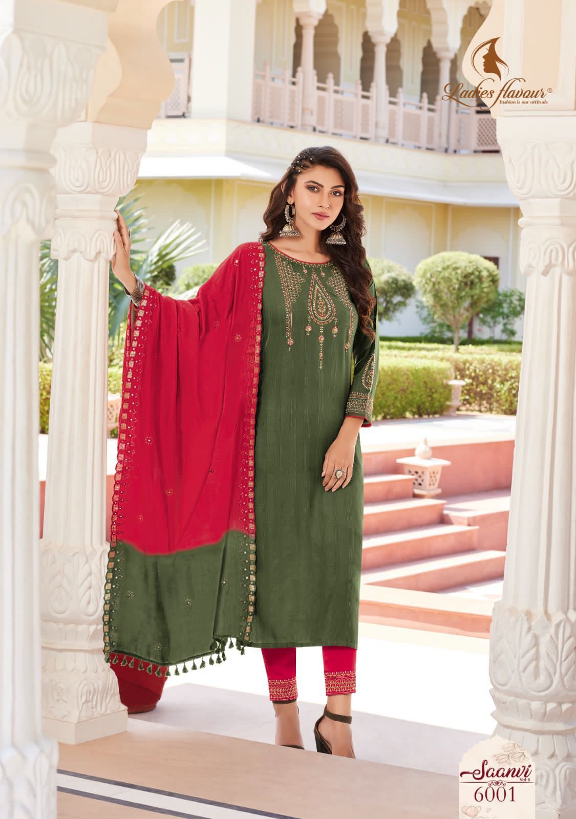 Saanvi vol 6 By Ladies Flavour Readymade Catalog